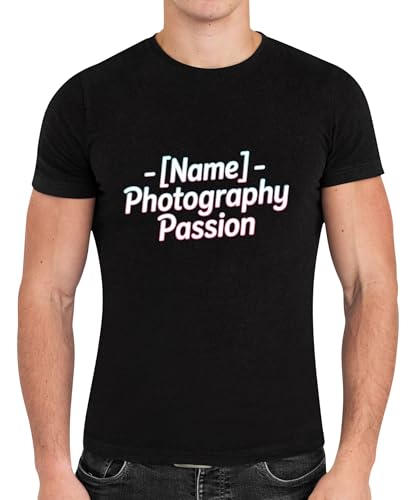 Hobby T-Shirt with Name Passion Fashion Enthusiasts - Photography Passion
