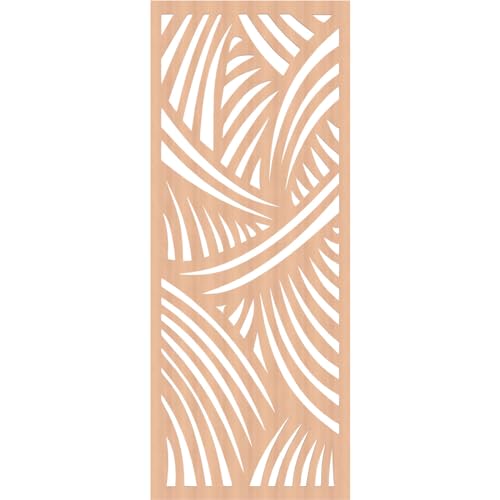 Image of Chester Decorative Pierced Fretwork Wood Wall Panels, 31 3 /8 inchW x 79 3 /8 inchH x 1 /4 inchT, Alder
