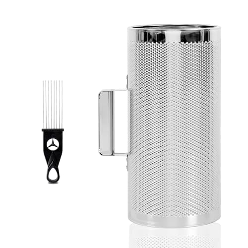 YAYUZEST Guiro Instrument Stainless Steel Guiro 12