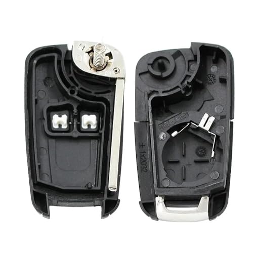 Coque clé Chevrolet pliante remplacer boîtier abîmé Cruze Impala 2 boutons - 4
