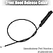 Engine Hood Release Center Cable Wire 51238408134 for BMW X5 E53 3.0I M54306S3 170 4.4I M62B44 N62B44A 4.6Is M62B46 4.8Is