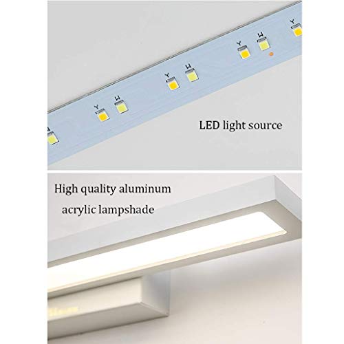 Applique LED salle de bains pour coiffeuse classe A++