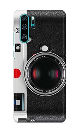 Image of Printed Hard Back Cover Case for Huawei P30 Pro Back Cover (Vintage Camera) -702