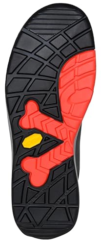 ELTEN Mężczyźni Elten Sicherheitsschuhe Vintage Pirate Low Esd S3, Herren, Sportlich, Sneaker, Leicht, Grau/Rot, StahlkappePółbuty ochronne „Vintage Pirate Low” ESD S3, rozmiar 41