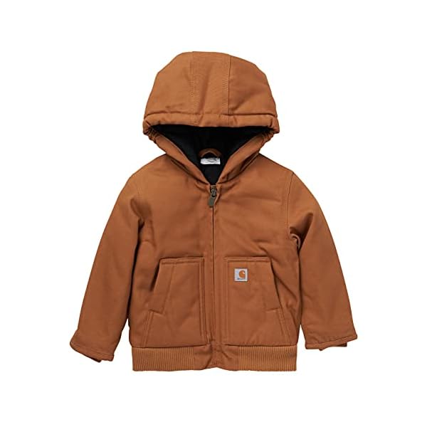 Carhartt Herren Isolierte Kapuzenjacke aus Canvas