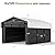 Real Relax 10×15FT Heavy Duty Carport with Removable Sidewalls, Metal Car Port Multi-Use Outdoor Storage Trucks, Cars, Boats, Galvanized Metal Roof, Cream White