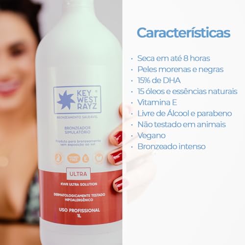 Solução Bronzeadora Para Jet Bronze Ultra Kwr 250ml