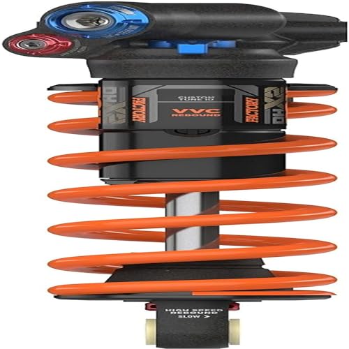 FOX DHX2 Factory Rear Shock - Metric 210 x 55 mm 2-Position Lever Hard Chrome Coat