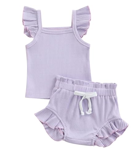 Image of LIOMENGZI Newborn Baby Girls Summer Outfit Daisy Print Tshirt Top Floral Shorts Infant Toddler Baby Girl Clothes