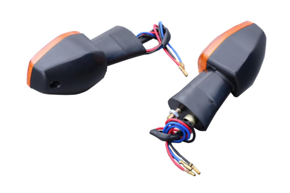 avdb-moto Coppia Frecce Anteriori Freccia compatibile con HONDA CBR 600 RR PC37 2005-2006, CBF 600 PC38 2004-07, CBR 600RR PC37 2003-04, CBF 600 PC43 2009-12, CBR 954 RR 900RR SC50 2002-03 (Arancione)