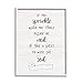 Stupell Industries Sprinkle When Tinkle Phrase Neat Wipe Seat Bathroom, Designed by Natalie Carpentieri White Framed Wall Art, 11 x 14, Black