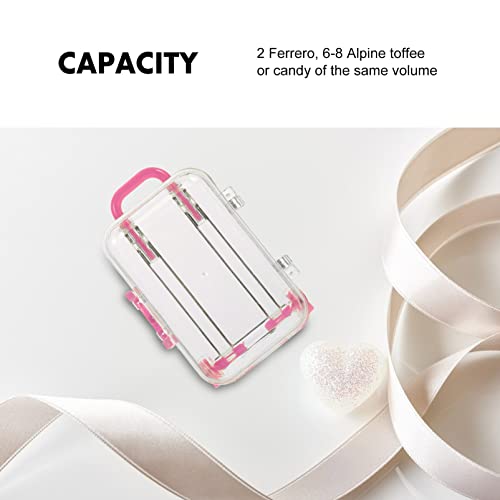 Hemoton 12 Pack Mini Suitcase Candy Box Travel Hard Suitcase Box Plastic Candy Boxes Gift Box Transparent Tiny Jewelry Storage Cases For Wedding Party Decorations #TOP3