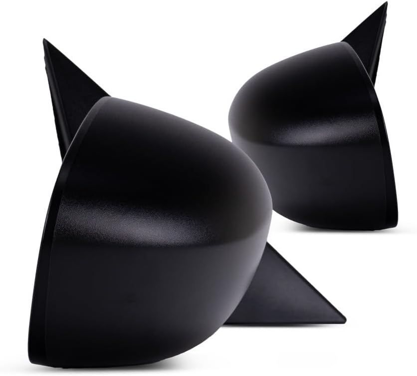 For Dodge Magnum Door Mirror 2005 2006 2007 2008 Driver and Passenger Side Pair Textured Power Heated Non Folding CH1320295