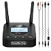 Produktbild 1Mii B06TX+ Bluetooth 5.3 Transmitter mit aptX Adaptive/Low Latency/HD, Kabelloser Audio Adapter mit Großer Reichweite & Anzeige für TV/PC/Projektor, Dual Verbindung für 2 Kopfhörer oder Lautsprecher