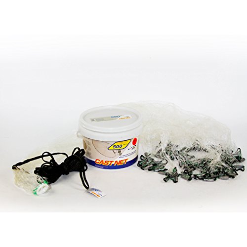 Ahi USA 500 Pro Series Cast Netze, CN-512, Mono, 12 Ft Cover