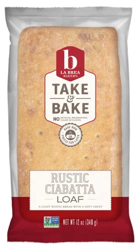 La Brea Bakery Take & Bake Rustic Ciabatta Loaf, 12 Oz (Frozen) #TOP30