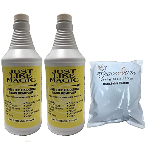 Just Like Magic Carpet Cleaner Organic Stain Discoloration Remover 32oz 2 GRACE-I-AM Cleaning Cloth product thumbnail 2