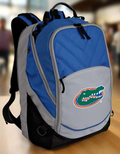 Image of Broad Bay Florida Gators Logo Backpack | Official University of Florida Logo, Laptop Computer Section, Premium 600 Denier Nylon Fabric,