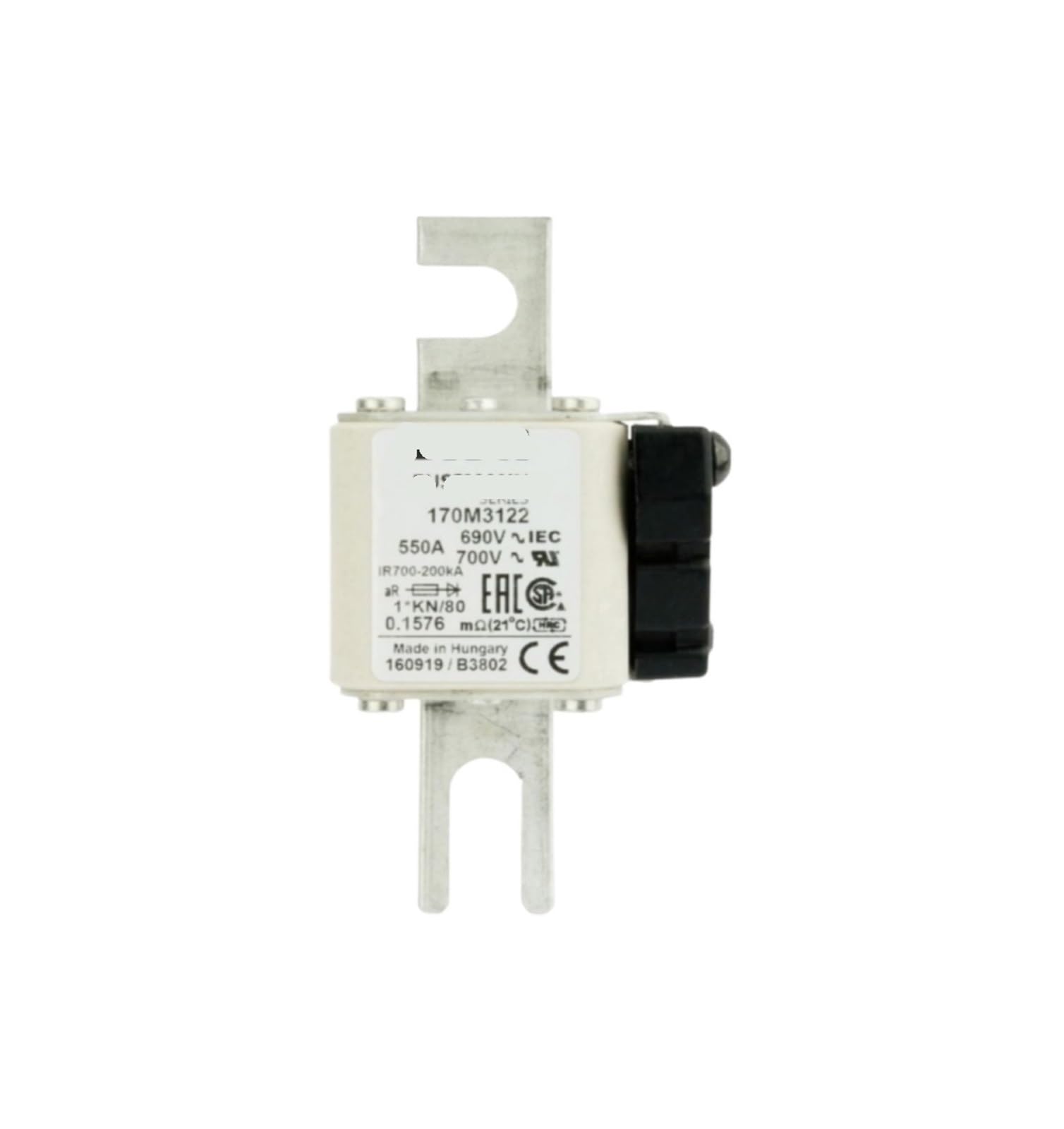 Fusible 170M3123 pour sécuriser votre système de filtration et pompe industrielle