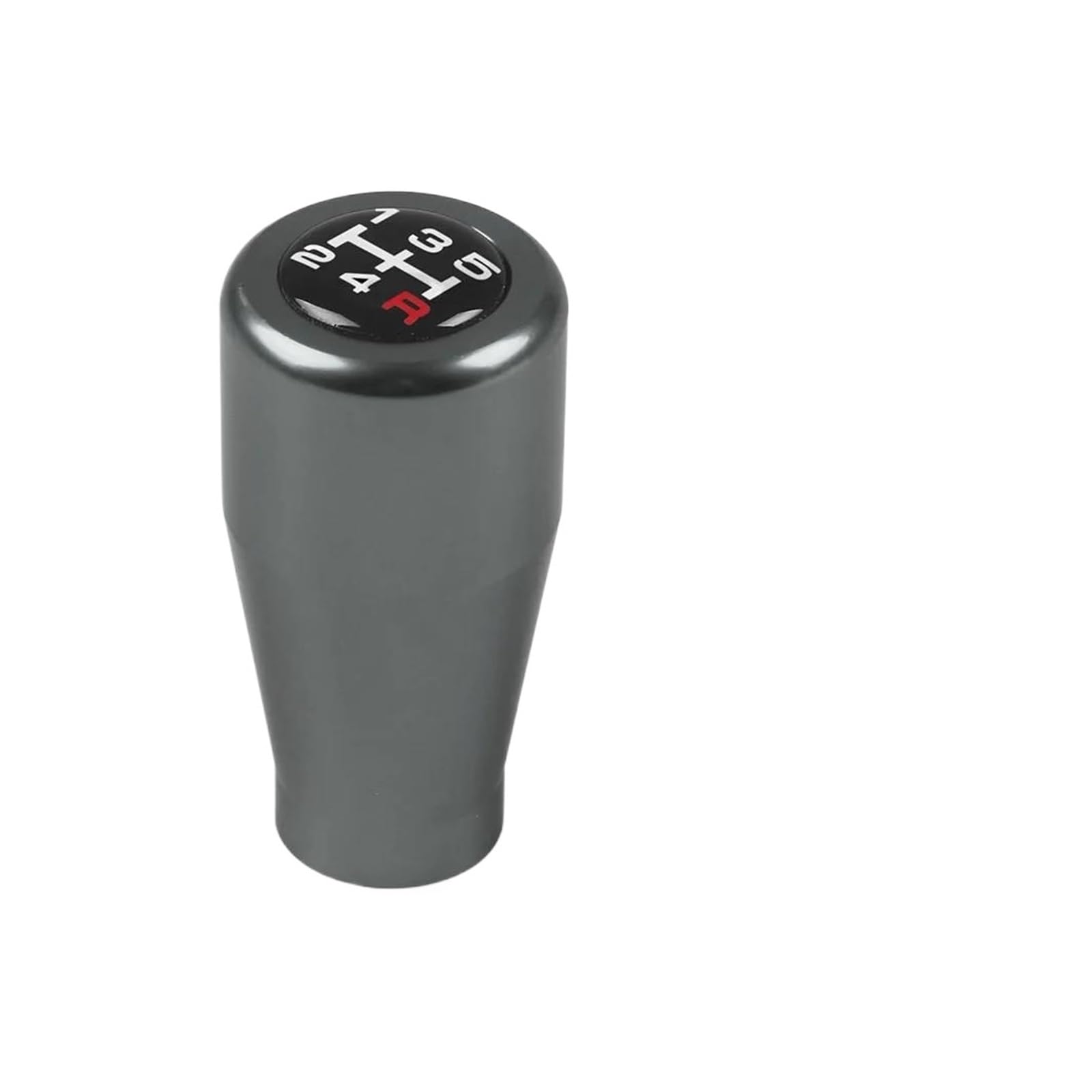 HXVGEGKPYK Gear Stick Knob for 5 Speed Manual Gear Aluminum Shift Knob Shifter Lever Head Gear Lever Knob(Grey)
