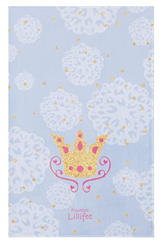 Böing Carpet Kinderteppich Prinzessin Lillifee Öko-Tex Standard hellblau in verschiedenen...