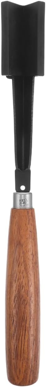 Yardwe Type Rubber Tree Tapping Cutter Durable Steel Bark Removal Knife with Ergonomic Handle for Efficient Rubber Tree Stripping and Precision Tapping Tool
