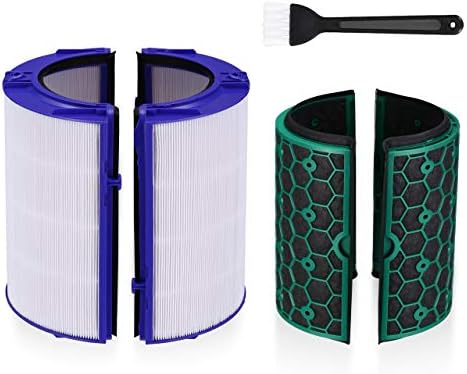 Housmile Replacement Filter For Dyson Hp04 Tp04 Dp04 Air Purifiers Sealed Two Stage 360-Degree Filter System Pure Cool Filter True Glass Hepa Filter Activated Carbon Filter