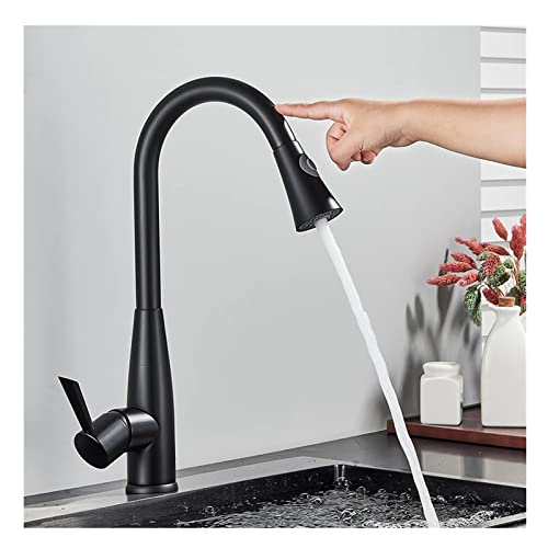 Robinet de cuisine avec capteur intelligent pour évier moderne