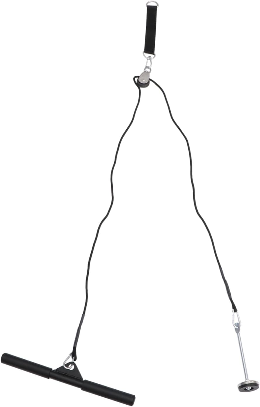 ABOOFAN 1set Forearm Wrist Roller Trainer Arm Strength Fitness Equipment Weight-Bearing Rope and Pulley for Enhanced for Sports Training and