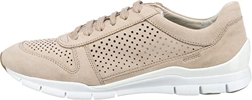Geox Women's D Sukie B Sneaker, Lt Taupe, 9.5 | Image 1