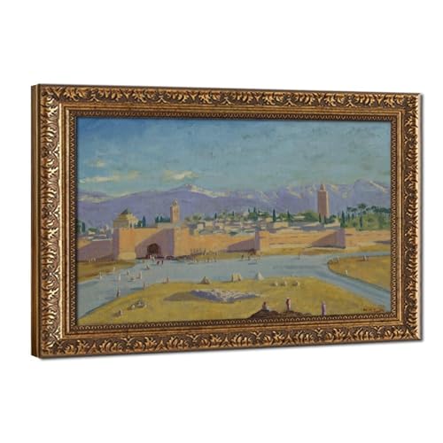 Toile Mosquée de la Koutoubia Churchill pour créer une ambiance sereine dans votre bureau