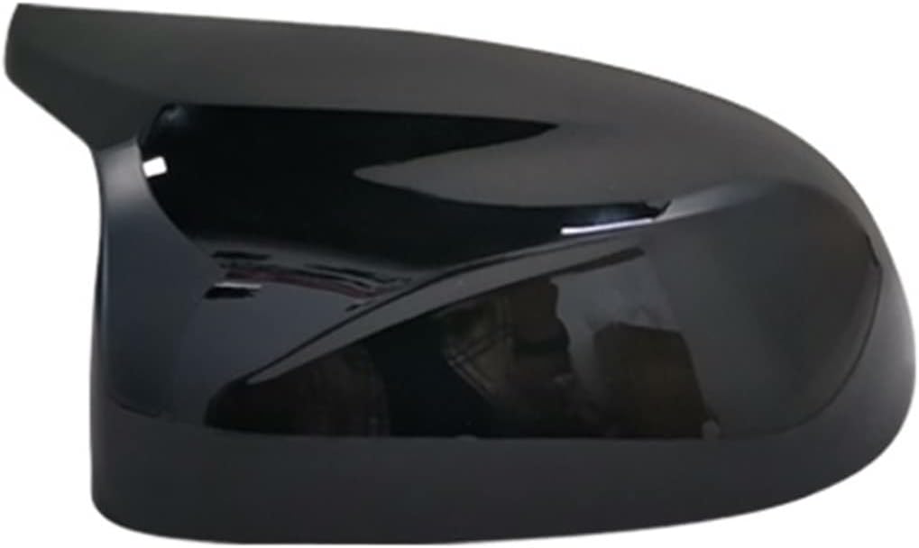 Rearview Mirror Covers Fit for BMW X3 G01 X4 G02 X5 G05 X6 G06 X7 G07 2018-2022 M Gloss Black Rearview Mirror Cover (Color : 1pc Black Right, Size : .)