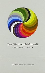 Das Weihnachtskolorit Adventskalender mit 24 Farben