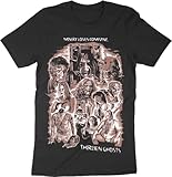 Death Is Coming Thirteen Ghosts - Misery Loves Company T-Shirt (Large) Black