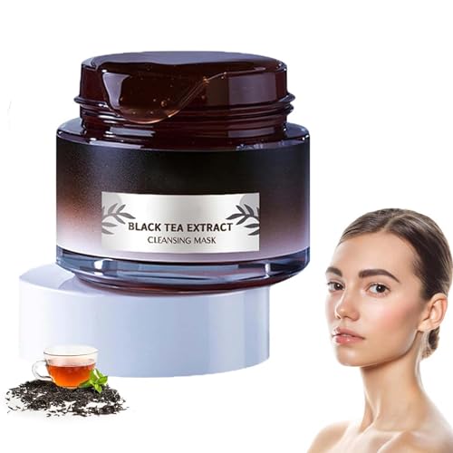 RENTANAC Soly Black Tea Mask, Black Tea Face Mask, Black Tea Face Peeling Mask, Black Tea Skinning Mask, Black Tea Firming Overnight Mask, Black Tea Extract Cleansing Mask