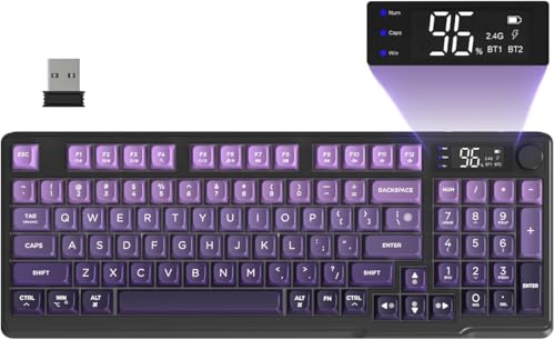 Free wolf M96 Wireless Gaming Keyboard Creamy Membrane with...