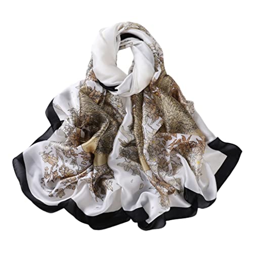 Foulard 100% soie tendance B58 le cadeau idéal pour femme en taille unique