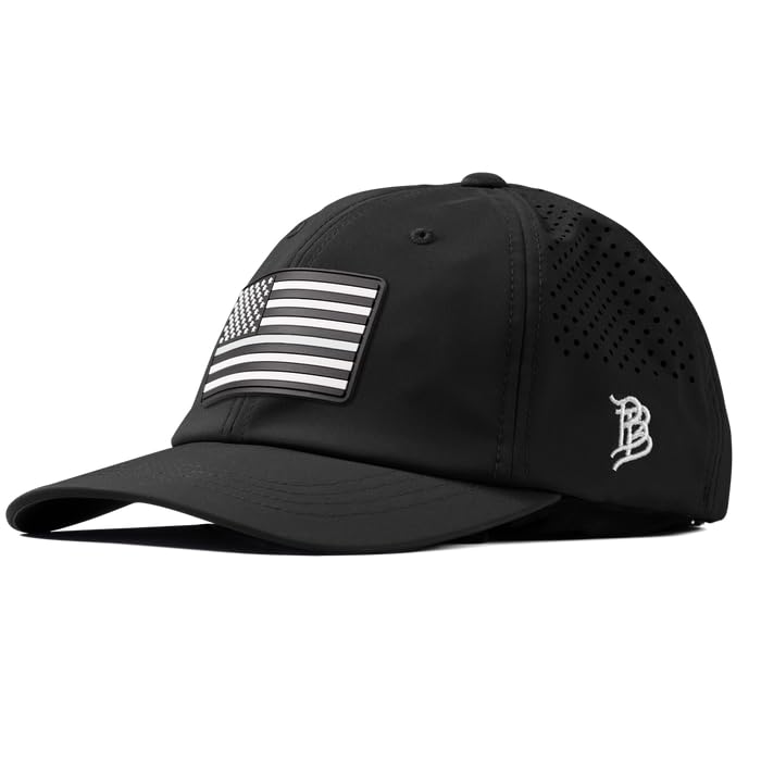 Image of Branded Bills Vintage Old Glory Performance Hat for Men | Baseball Cap