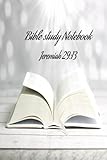 Christian 'Bible study' Notebook: Tool for studying and reflecting on the bible.