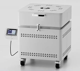 Mini Intelligent Electric Kiln Furnace for Ceramic Firing Up to 1400 ℃, Volume 9.8″ x 9.8″ x 9.0″