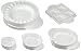 Produktbild WENKO 2992010500 Teig- & Maultaschenformen - mit Rezepten, 5-teilig, Polypropylen, Weiß