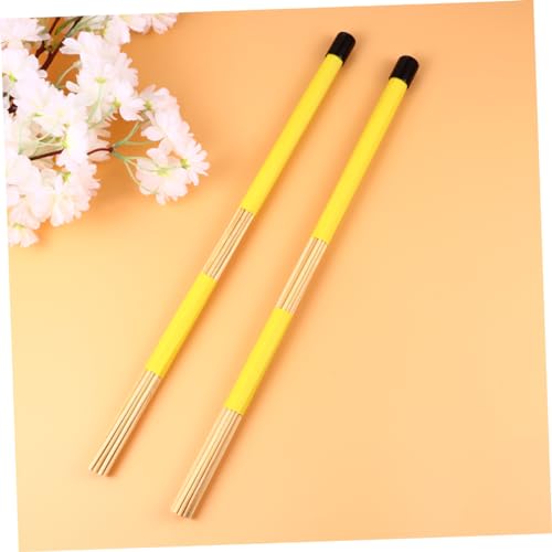 Abaodam 1 Par de Baquetas de Cepillo de Madera para Jazz con Agarre Ligero y Cómodo miniatura 7