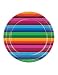 Beistle Fiesta Plates, 9", Multicolored