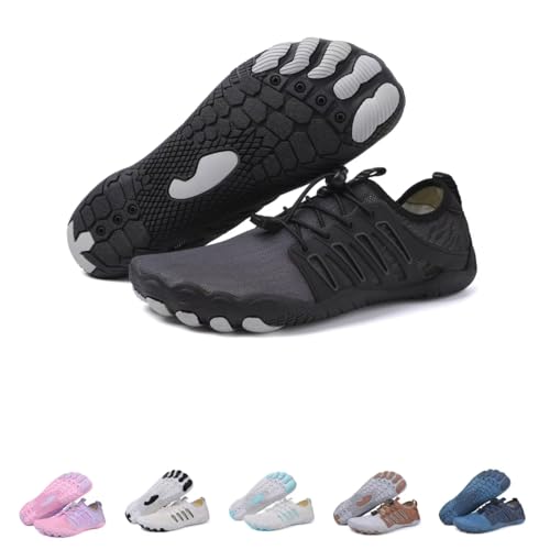 Hike Barefoot Shoes Women, New Hike Shoes Women Men, Breathable & Non-Slip Trail Athletic Footwear, Comfortable Breathable Non-Slip Wide-Toe Box Water Shoes - Main Image
