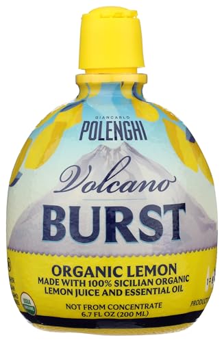 Volcano Burst Organic Lemon Burst, 6.7 fz