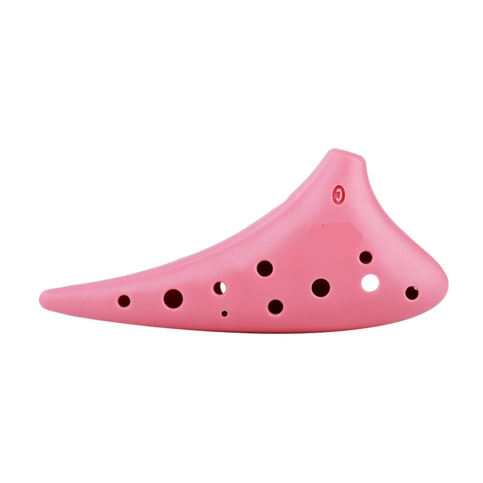 Ocarina Strumento Musicale Portatile Ocarina A 12 Fori Con Tonalità Alta Rosa SC