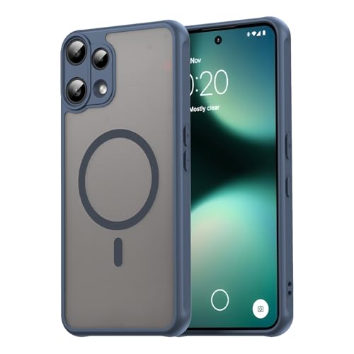 Image of Compatible with Nothing Phone3A Lite Case Cover,Compatible with MagSafe,Anti-Fall,Compatible with Nothing Phone (3a) Lite 5G A001T Cell Protective Phone Case Blue