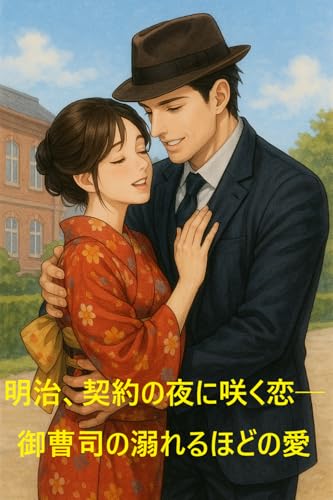 明治、契約の夜に咲く恋: 御曹司の溺れるほどの愛 (明治大正恋物語レーベル)の表紙
