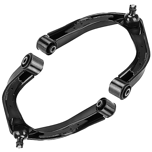 Front Upper Control Arms w/Ball Joints Suspension Kits for 2004-2013 Infiniti QX56, 2014-2019 Infiniti QX80, 2004 Pathfinder Armada, 2005-2019 Nissan Armada, 2004-2019 Nissan Titan (2PCs)
