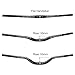 D Dymoece Mountain Bike Handlebar 31.8 mm MTB Riser Handlebar Aluminium Alloy Bicycle Riser Bars 720mm 780mm